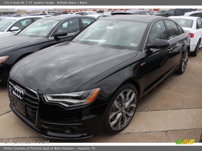 Brilliant Black / Black 2014 Audi A6 3.0T quattro Sedan