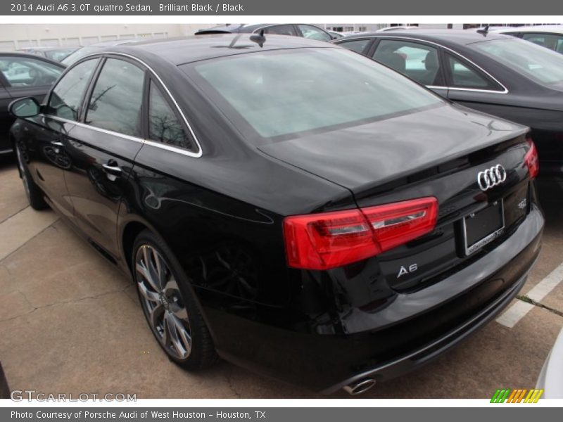 Brilliant Black / Black 2014 Audi A6 3.0T quattro Sedan