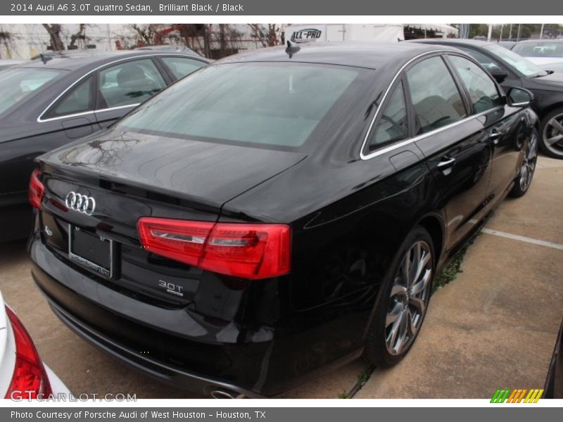 Brilliant Black / Black 2014 Audi A6 3.0T quattro Sedan