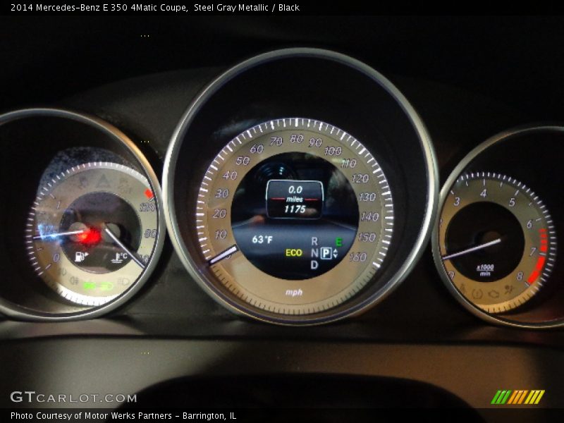  2014 E 350 4Matic Coupe 350 4Matic Coupe Gauges