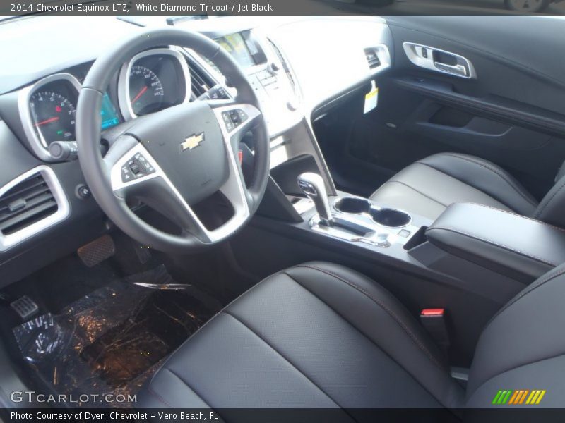 Jet Black Interior - 2014 Equinox LTZ 