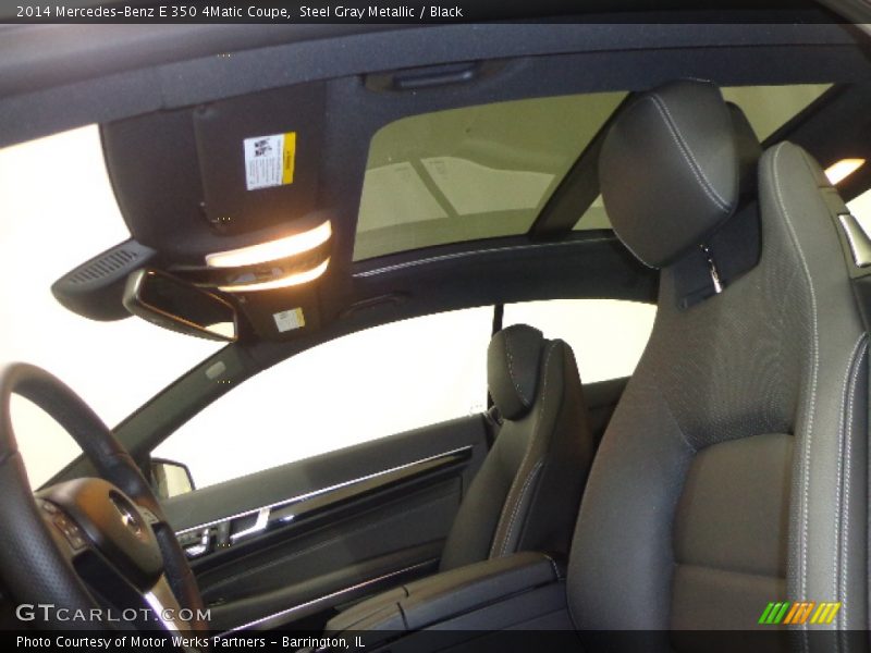 Sunroof of 2014 E 350 4Matic Coupe