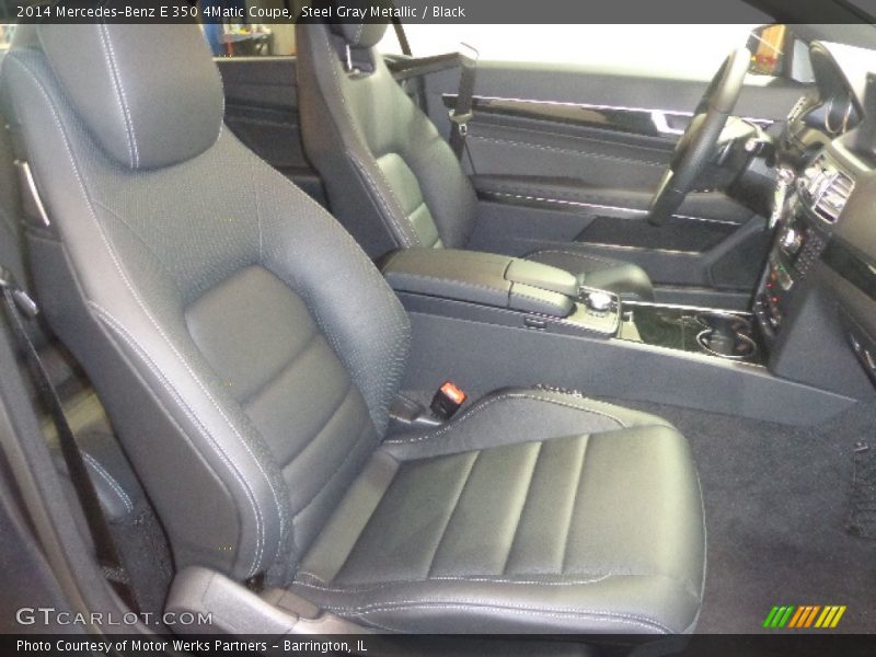 Front Seat of 2014 E 350 4Matic Coupe