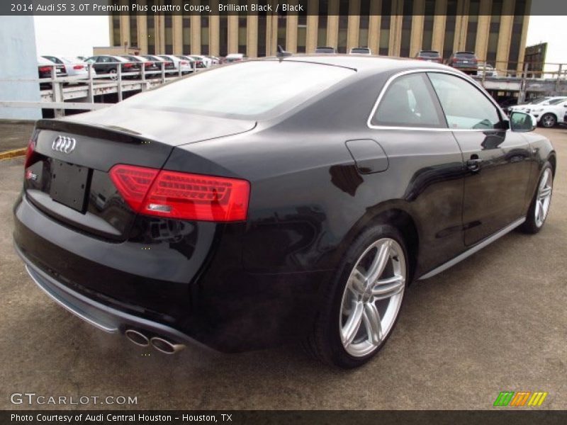 Brilliant Black / Black 2014 Audi S5 3.0T Premium Plus quattro Coupe