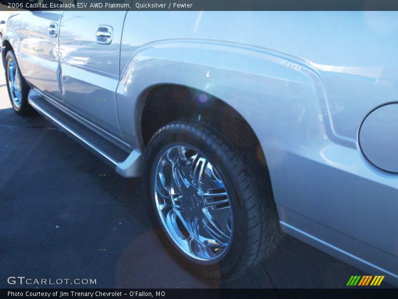 Quicksilver / Pewter 2006 Cadillac Escalade ESV AWD Platinum