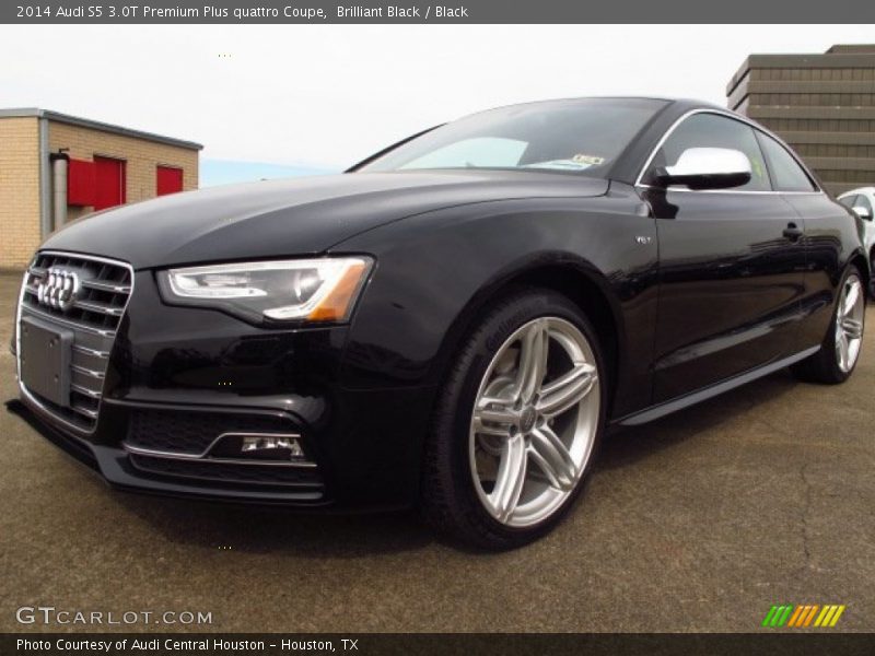 Brilliant Black / Black 2014 Audi S5 3.0T Premium Plus quattro Coupe