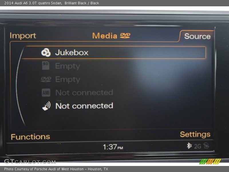 Brilliant Black / Black 2014 Audi A6 3.0T quattro Sedan