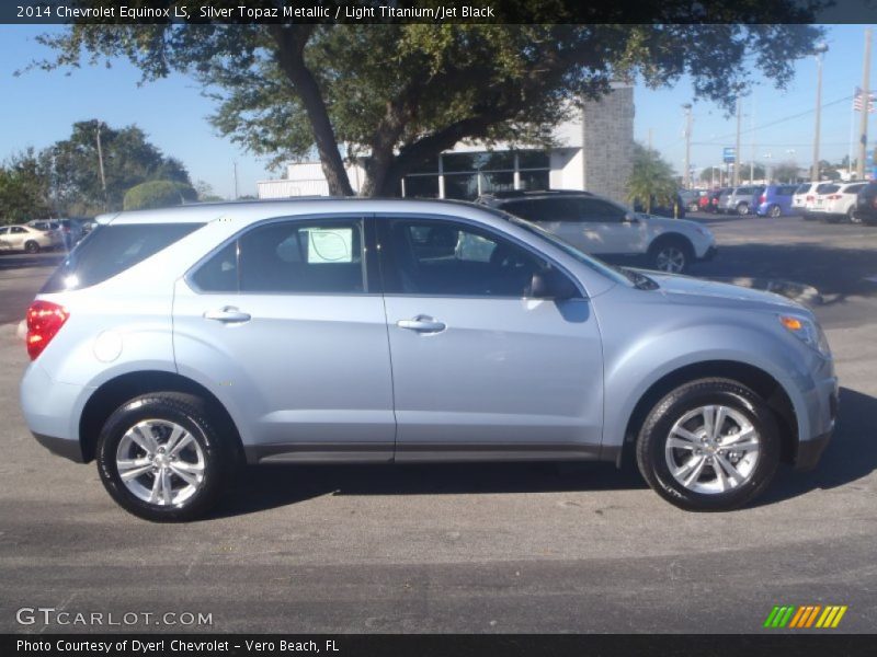 Silver Topaz Metallic / Light Titanium/Jet Black 2014 Chevrolet Equinox LS