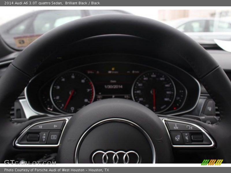 Brilliant Black / Black 2014 Audi A6 3.0T quattro Sedan