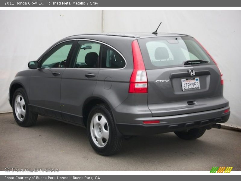 Polished Metal Metallic / Gray 2011 Honda CR-V LX