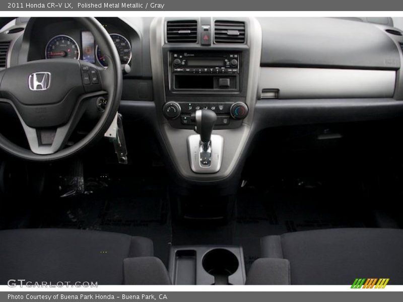 Polished Metal Metallic / Gray 2011 Honda CR-V LX