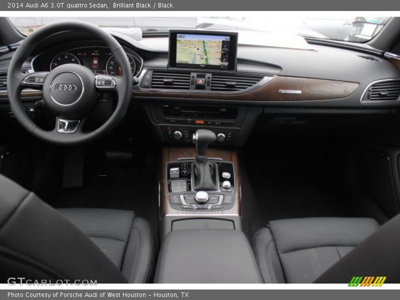 Brilliant Black / Black 2014 Audi A6 3.0T quattro Sedan