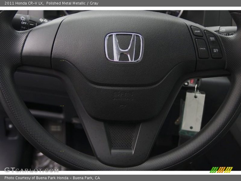 Polished Metal Metallic / Gray 2011 Honda CR-V LX