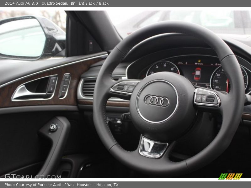 Brilliant Black / Black 2014 Audi A6 3.0T quattro Sedan