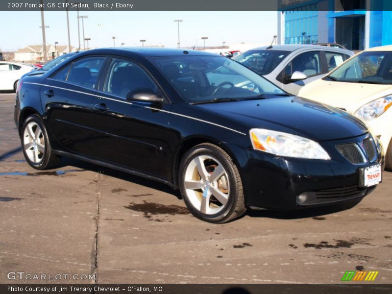 Black / Ebony 2007 Pontiac G6 GTP Sedan