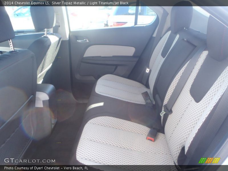 Silver Topaz Metallic / Light Titanium/Jet Black 2014 Chevrolet Equinox LS