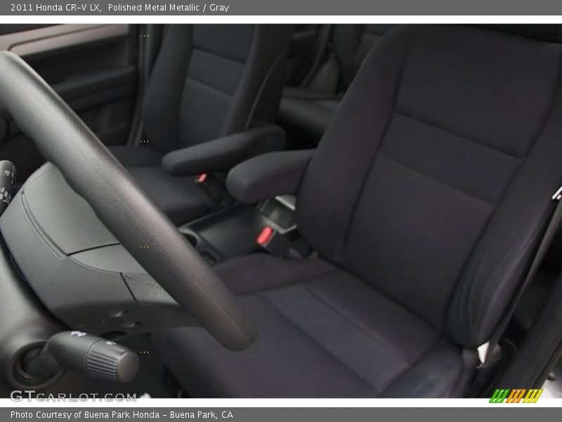 Polished Metal Metallic / Gray 2011 Honda CR-V LX