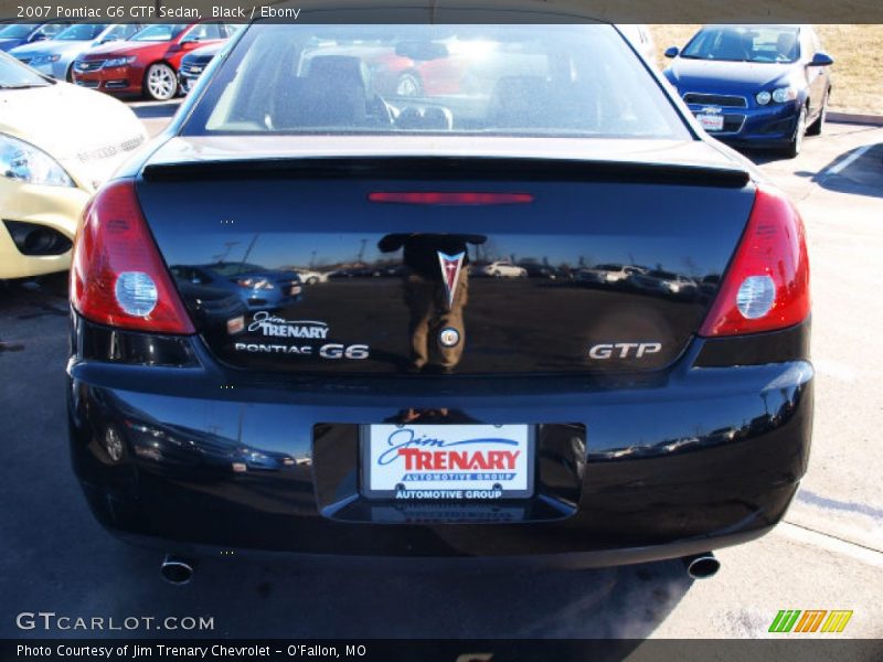 Black / Ebony 2007 Pontiac G6 GTP Sedan