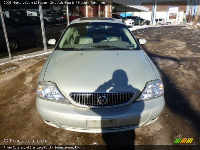 Gold Ash Metallic / Medium Parchment 2005 Mercury Sable LS Sedan