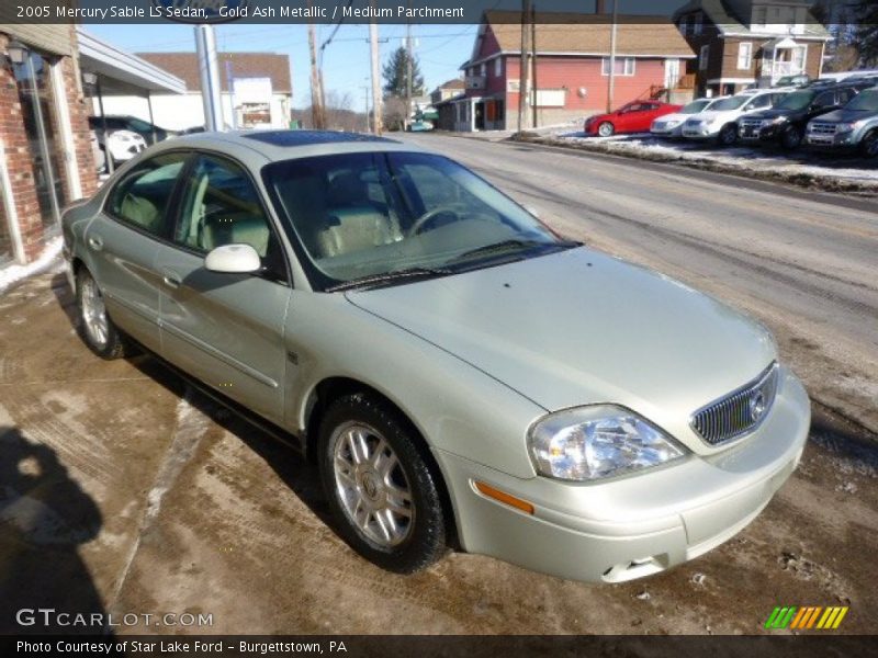 Gold Ash Metallic / Medium Parchment 2005 Mercury Sable LS Sedan