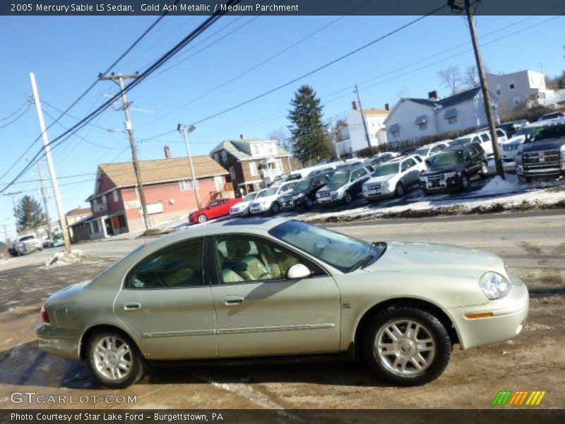 Gold Ash Metallic / Medium Parchment 2005 Mercury Sable LS Sedan