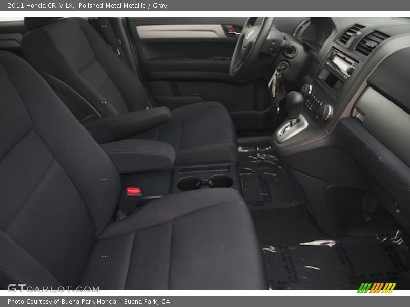 Polished Metal Metallic / Gray 2011 Honda CR-V LX