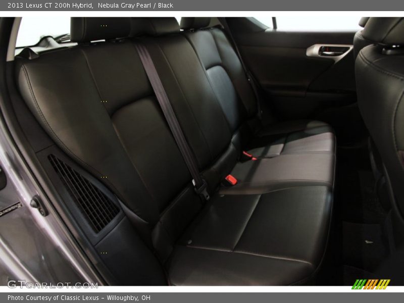 Nebula Gray Pearl / Black 2013 Lexus CT 200h Hybrid