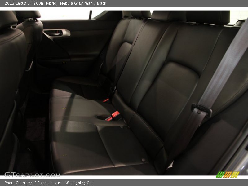 Nebula Gray Pearl / Black 2013 Lexus CT 200h Hybrid