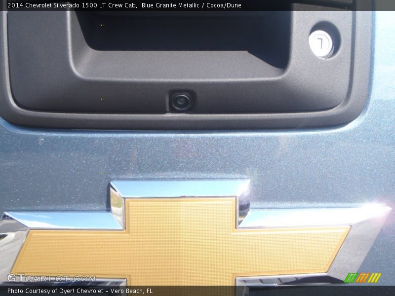 Blue Granite Metallic / Cocoa/Dune 2014 Chevrolet Silverado 1500 LT Crew Cab