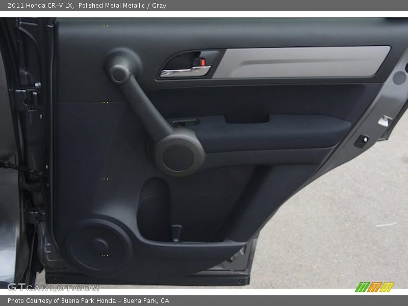Polished Metal Metallic / Gray 2011 Honda CR-V LX