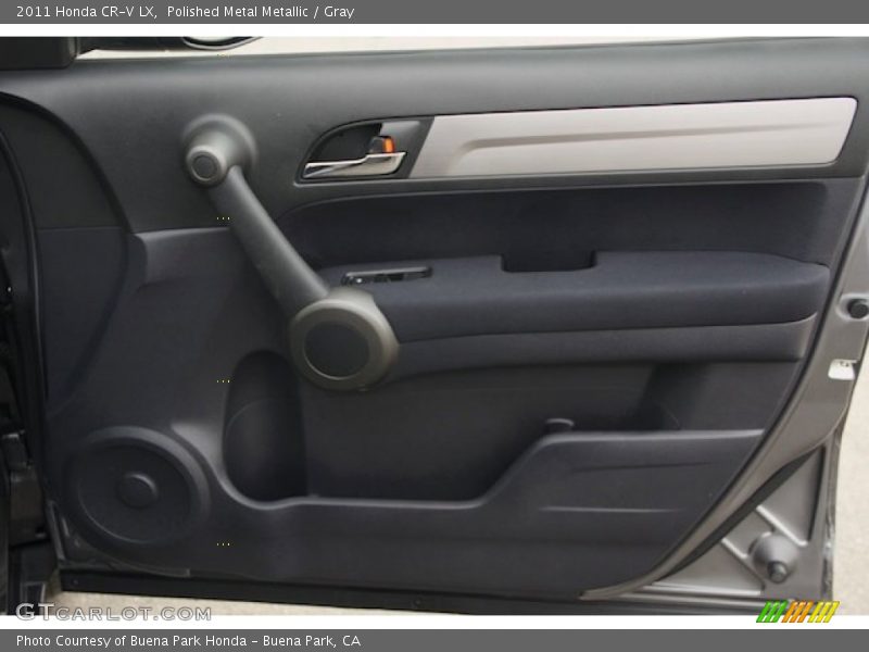 Polished Metal Metallic / Gray 2011 Honda CR-V LX