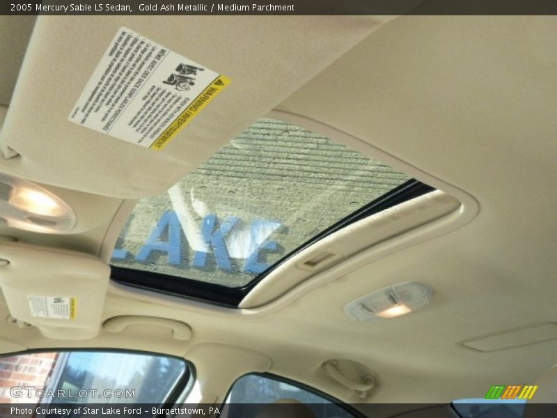 Gold Ash Metallic / Medium Parchment 2005 Mercury Sable LS Sedan