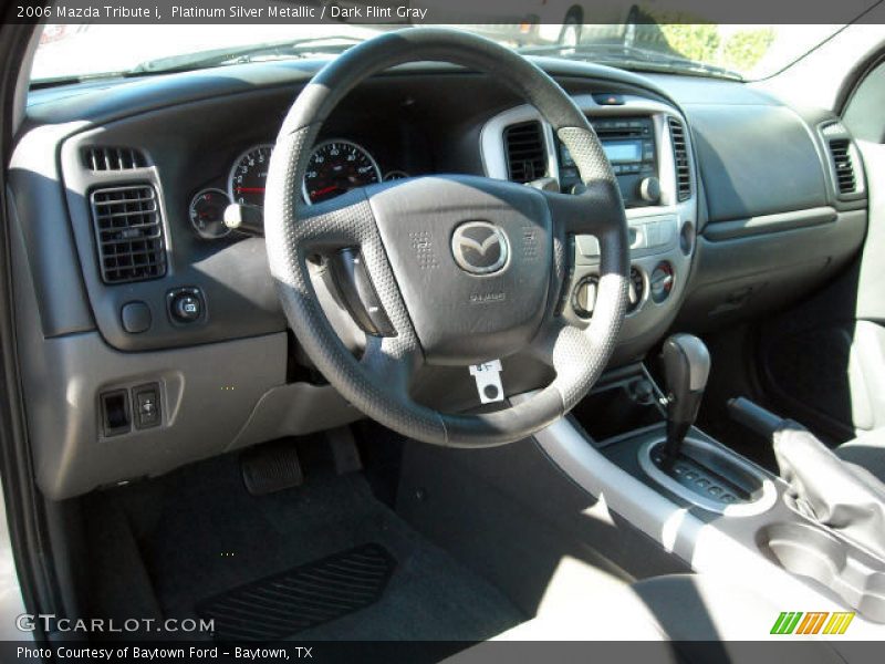 Platinum Silver Metallic / Dark Flint Gray 2006 Mazda Tribute i