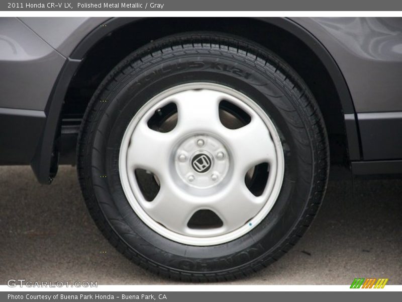 Polished Metal Metallic / Gray 2011 Honda CR-V LX