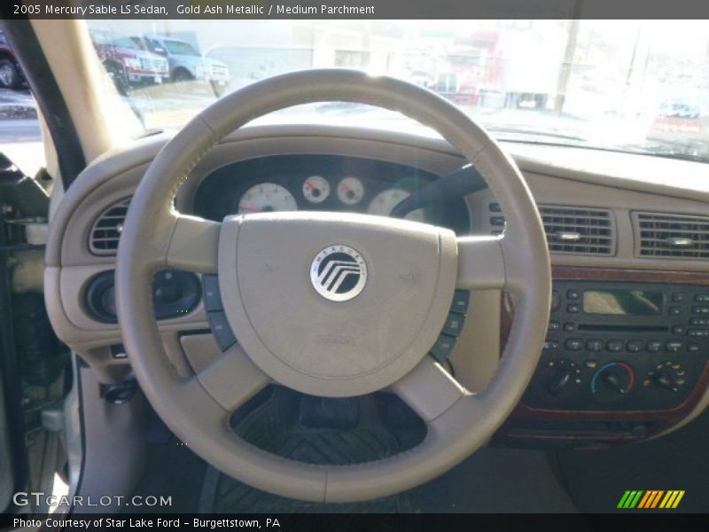 Gold Ash Metallic / Medium Parchment 2005 Mercury Sable LS Sedan