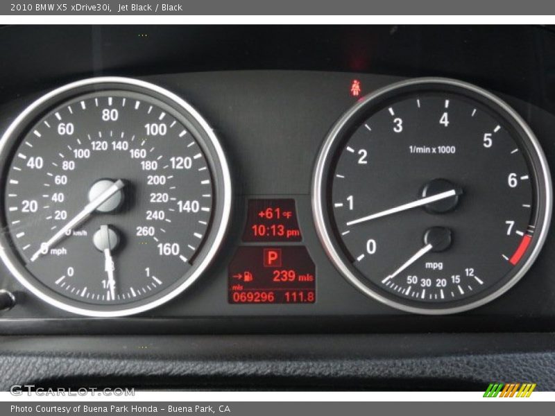 Jet Black / Black 2010 BMW X5 xDrive30i