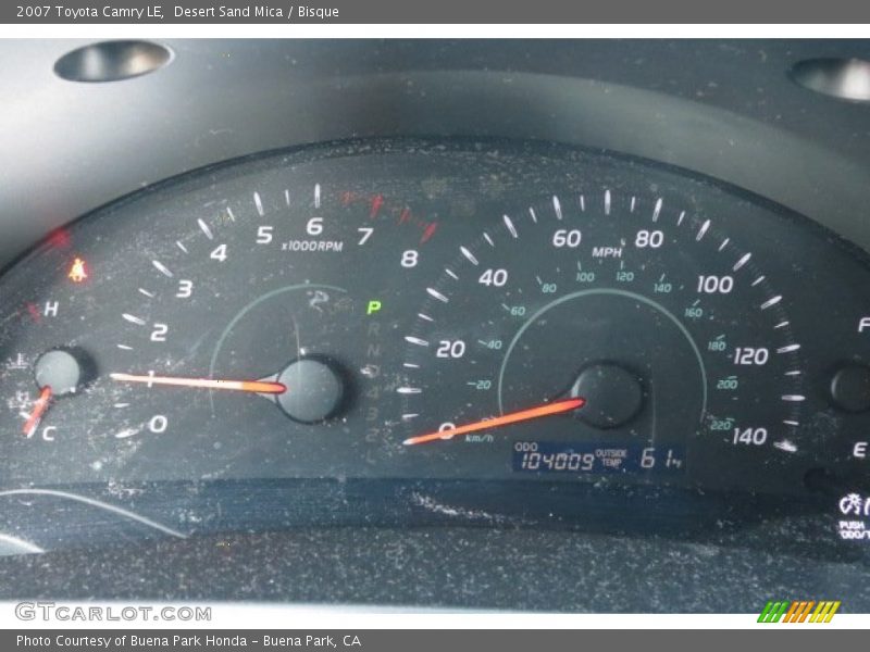 Desert Sand Mica / Bisque 2007 Toyota Camry LE