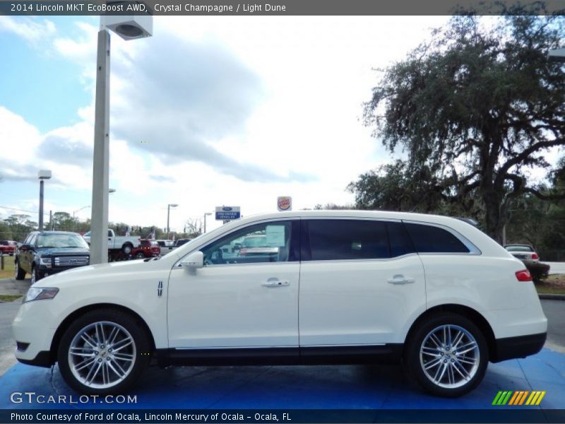  2014 MKT EcoBoost AWD Crystal Champagne