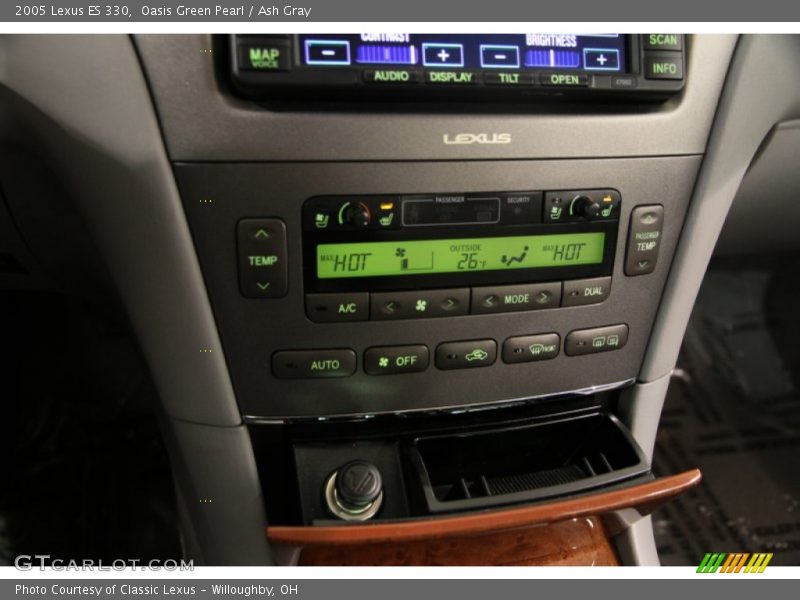Oasis Green Pearl / Ash Gray 2005 Lexus ES 330