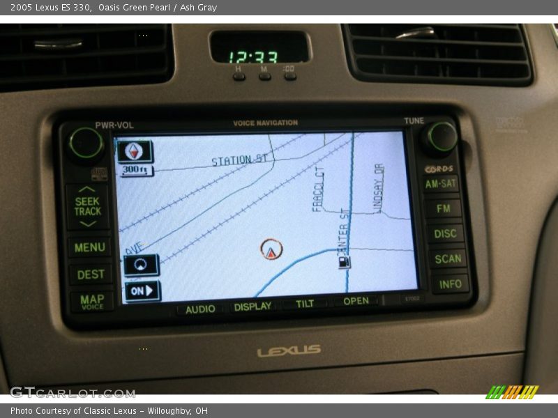 Navigation of 2005 ES 330