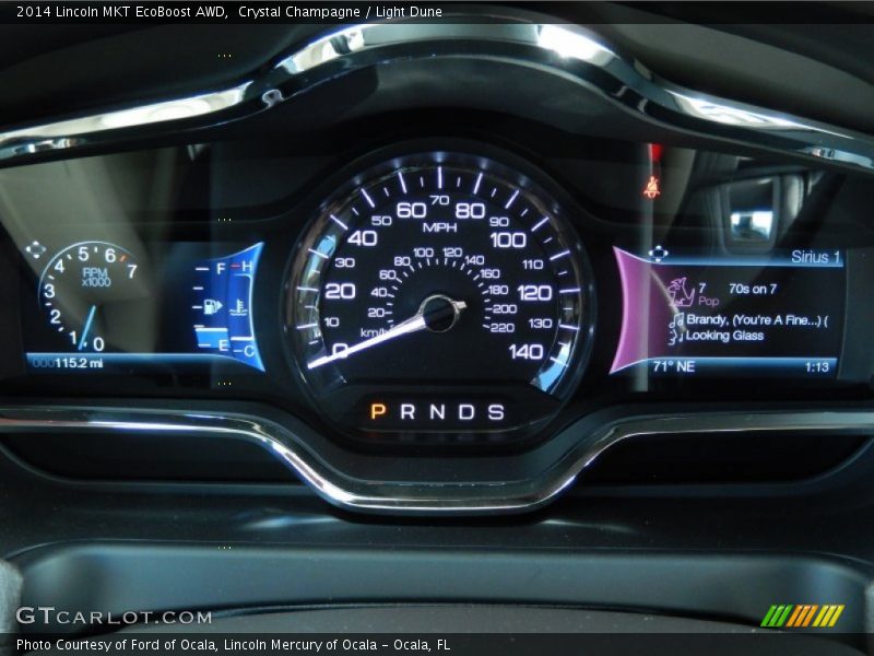  2014 MKT EcoBoost AWD EcoBoost AWD Gauges
