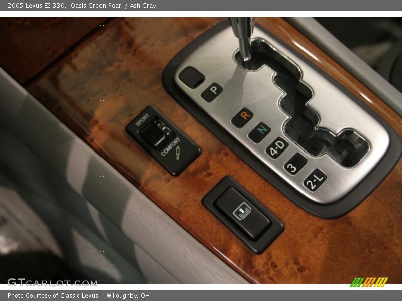 Oasis Green Pearl / Ash Gray 2005 Lexus ES 330