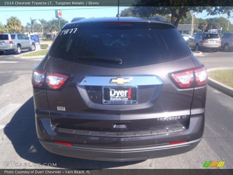 Tungsten Metallic / Ebony 2014 Chevrolet Traverse LT