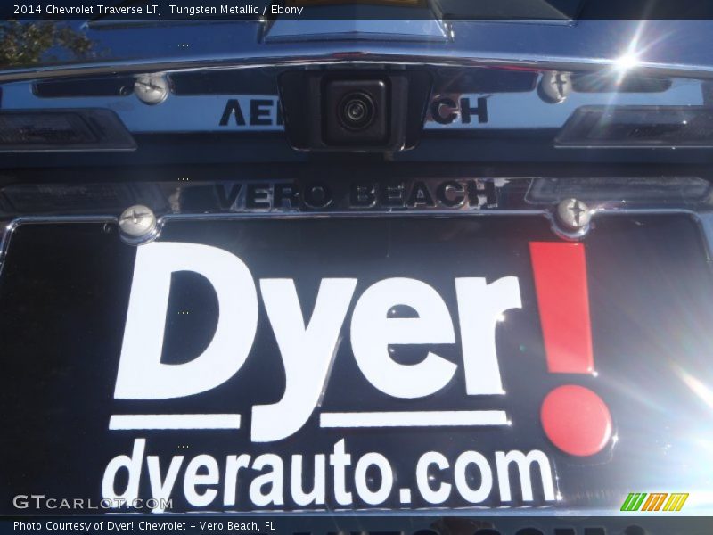 Tungsten Metallic / Ebony 2014 Chevrolet Traverse LT