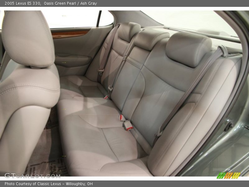 Rear Seat of 2005 ES 330