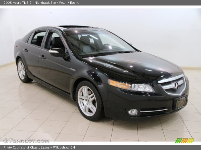 Nighthawk Black Pearl / Ebony 2008 Acura TL 3.2