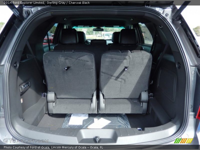 Sterling Gray / Charcoal Black 2014 Ford Explorer Limited