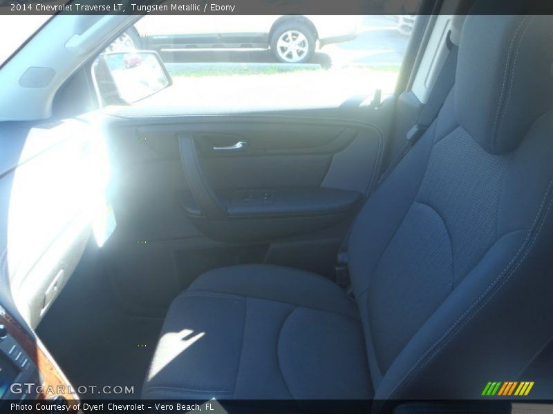 Tungsten Metallic / Ebony 2014 Chevrolet Traverse LT