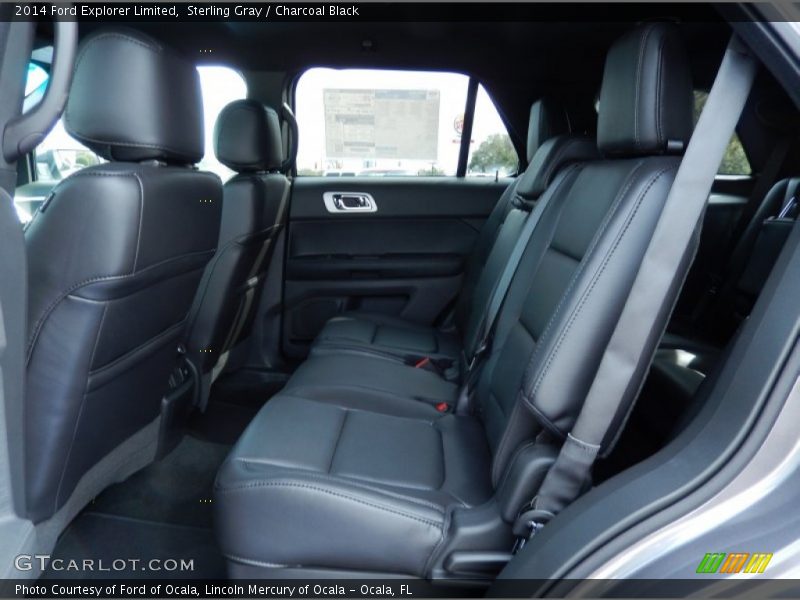 Sterling Gray / Charcoal Black 2014 Ford Explorer Limited