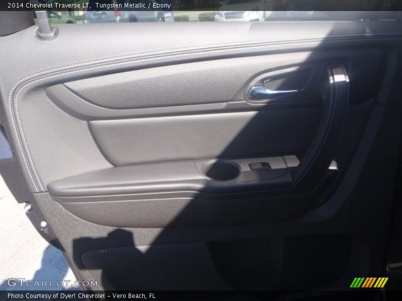 Tungsten Metallic / Ebony 2014 Chevrolet Traverse LT